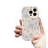 Tulip Cat Pattern TPU Plastic Mobile Phone Cover PW-WGD8F46-01-5