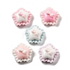 Cute Mini Cartoon Bowknot Series Resin Cabochons CRES-I037-04C-1