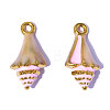 304 Stainless Steel Pendants STAS-OY015-15G-1