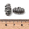 Vortex Spiral Brass Beads KK-Z137-18AS-3