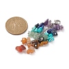 Chakra Natural & Synthetic Mixed Gemstone Chip Beaded Pendant Decorations HJEW-JM01235-02-2