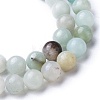 Natural Flower Amazonite Round Bead Strands X-G-D608-8mm-3
