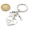Natural Rose Quartz Keychain KEYC-JKC01081-01-3