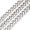 Aluminium Cuban Link Chains CHA-Q001-13P-1