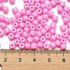 Baking Paint Pearlized Glass Seed Beads SEED-C001-04A-03-4