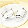 304 Stainless Steel Stud Earrings EJEW-F361-22P-5