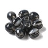 Resin Glitter European Beads RESI-G066-05-2