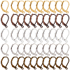 200Pcs 5 Colors Brass Leverback Earring Findings KK-SP0001-01-1