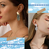 20Pcs 2 Styles 304 Stainless Steel Clip-on Earring Converters Findings STAS-SC0006-83-5