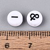 Opaque Acrylic Beads SACR-Q001-10C-4