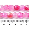 Natural Banded Agate Beads Strands G-G172-02B-5