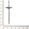 316 Surgical Stainless Big Steel Pendants STAS-A123-06AS-3