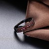 Chic Brass Cubic Zirconia Finger Rings RJEW-BB23203-7A-5