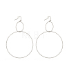 304 Stainless Steel Dangle Earrings X-EJEW-L237-02P-1