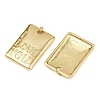 Brass Pendants KK-S526-53G-2