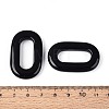 Natural Black Obsidian Pendants G-Q601-12H-3