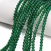Natural Green Onyx Agate(Dyed & Heated) Beads Strands G-C262-B06-4mm-2