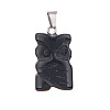 Natural Obsidian Pendants PW-WGE4606-05-1