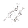 304 Stainless Steel Tassel Dangle Earrings for Women SA-CJ2DB3-5