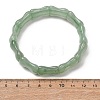 Bamboo Natural Green Aventurine Beads Stretch Bracelets for Women Men BJEW-K272-01P-2