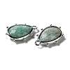 Natural Amazonite Pendants G-B009-02P-D-1