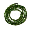 Natural Green Diopside Beads Strands G-NH0046-A01-01-3