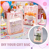 24Pcs PP Plastic Gift Tote Bags ABAG-GA0001-14B-3