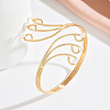 Iron Multi-Strand Spiral Upper Arm Cuff WG80F31-01-2