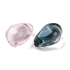 Baking Paint Transparent Glass Pendants GL-CBA5BF9-02-2