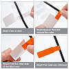 20 Sheets 10 Colors PVC Self-Adhesive Identification Cable Label Pasters DIY-CP0007-31-4
