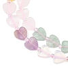 Natural Topaz Jade & Amethyst & Rose Quartz & Red Aventurine Beads Strands G-F811-A04-02-5