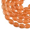 Natural Dyed White Jade Beads Strands G-H349-A01-24B-4