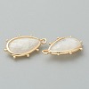 Natural White Moonstone Pendants G-B009-02G-F-2