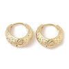 Brass Hoop Earrings EJEW-D320-16G-4