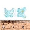 Transparent Spray Painted Glass Charms LS-GLAA-T016-22B-3