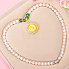 Natural Freshwater Pearl Beaded Necklaces for Women WGE4EAE-16-1