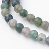 Natural Moss Agate Bead Strands G-G735-62F-4mm-3