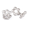 Non-Tarnish 304 Stainless Steel Hoop Earrings for Women EJEW-A049-01P-2