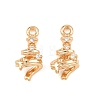 Christmas Brass Micro Pave Cubic Zirconia Pendants KK-L261-15A-G01-1