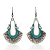 Retro Alloy Earrings for Women - Geometric ST4119386-1