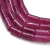 Dyed Natural Malaysia Jade Beads Strands G-C285-B01-01G-3