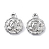 Anti-Tarnish 304 Stainless Steel Pendants STAS-R130-41P-1