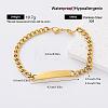 304 Stainless Steel Link Bracelets for Women Men ON2537-3-1