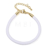 4.5MM Round Nylon Milan Cord Bracelet Making BJEW-I245-01G-33-1