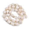 Natural White Moonstone Beads Strands G-N342-149I-13-3