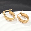 304 Stainless Steel Thick Hoop Earrings EJEW-E158-21G-1