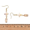 Natural Freshwater Shell Dangle Earrings EJEW-JE07509-5