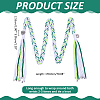 Cotton Cord Composite Board Wrist Corsages for Wedding HJEW-ME00158-2