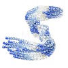 Electroplate Glass Beads Strands EGLA-D300-06-8mm-21-1