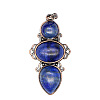 Retro Natural Lapis Lazuli Pendants PW-WG7292F-12-1